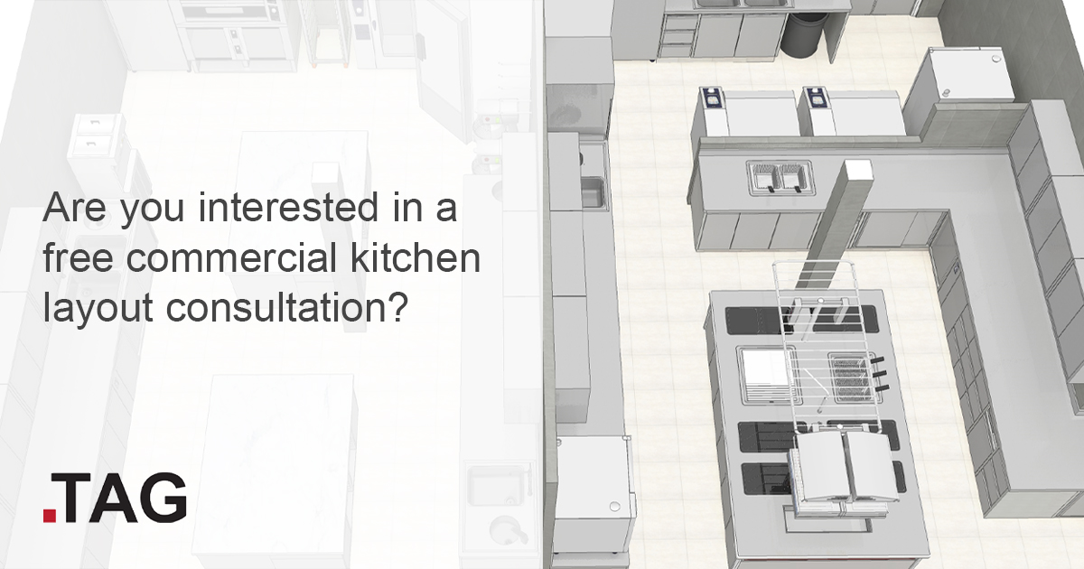 TAGukltd's tweet image. Every commercial kitchen is different, but a well-designed layout can improve efficiency, ergonomics, and reduce staffing levels.

Are you interested in a free kitchen layout consultation?
 
Message us today!

#KitchenInnovation #CommercialKitchenDesign