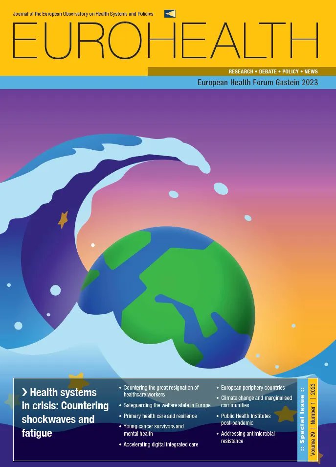 GasteinForum (@gasteinforum) on Twitter photo Need some reading for your trip to the #EHFG2023? Check out our <a href="/OBShealth/">European Observatory on Health Systems & Policies</a> special Eurohealth Gastein issue for a taster of the discussions to come this week! Featuring articles by <a href="/natasha_azzmus/">Natasha Azzopardi Muscat</a> <a href="/matthiaswismar/">Matthias Wismar</a> <a href="/dheepa_rajan/">D. Rajan</a> <a href="/m_falkenbach/">Michelle Falkenbach</a> & more!
📖 buff.ly/3sYUoNQ Need some reading for your trip to the #EHFG2023? Check out our <a href="/OBShealth/">European Observatory on Health Systems & Policies</a> special Eurohealth Gastein issue for a taster of the discussions to come this week! Featuring articles by <a href="/natasha_azzmus/">Natasha Azzopardi Muscat</a> <a href="/matthiaswismar/">Matthias Wismar</a> <a href="/dheepa_rajan/">D. Rajan</a> <a href="/m_falkenbach/">Michelle Falkenbach</a> & more!
📖 buff.ly/3sYUoNQ