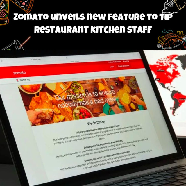 Zomato unveils new feature to tip restaurant kitchen staff #foodtech #fooddelivery #grocerydelivery #fridaytakeaway