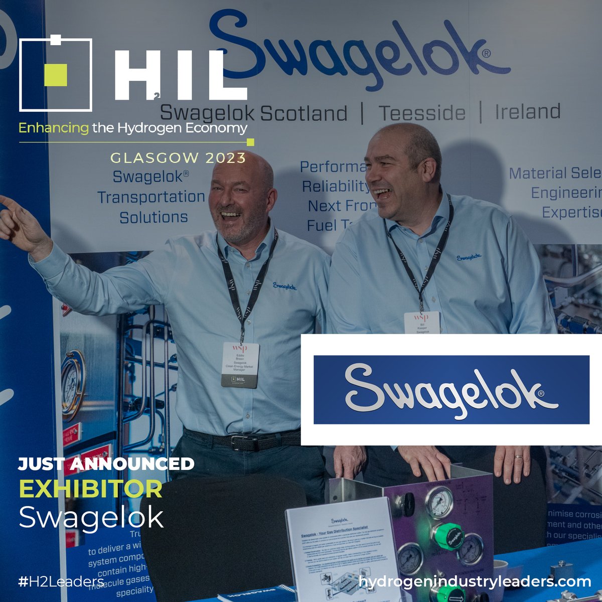 🌟 Just Announced! 

Swagelok will be exhibiting at HIL Glasgow! 🎉

🔗 Register your interest here: ow.ly/zZO050PNQJS

#H2Leaders #Energy #HydrogenEconomy #HydrogenIndustry #EnergyTransition #CleanEnergy #HydrogenEvent #Swagelok #EnergyEvent