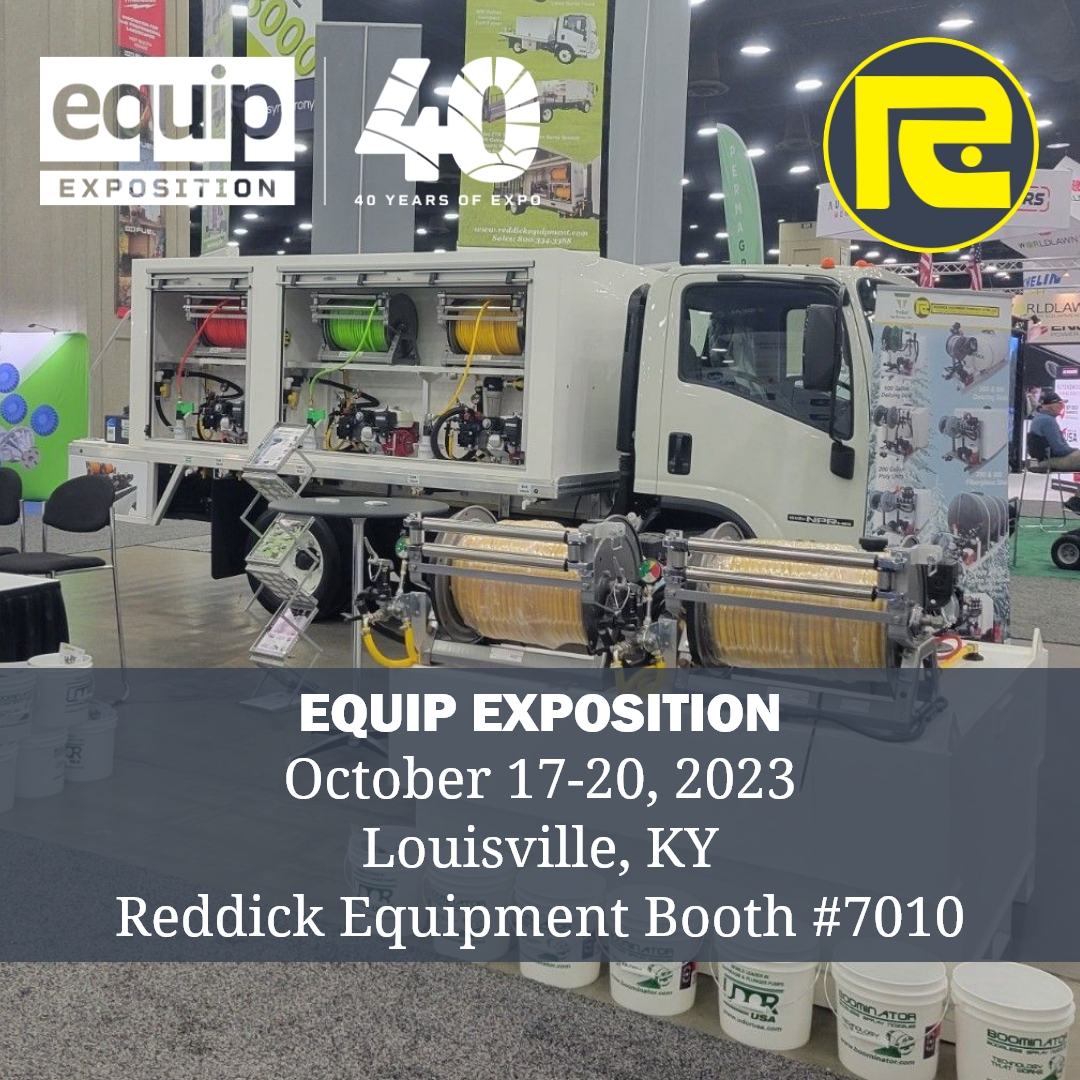Reddick_Equip's tweet image. The Equip Expo in Louisville, KY is just a month away on Oct. 17-20, 2023. If you&apos;re in the market for a custom built spray system stop by to talk with us in booth #7010. Learn all about the event at: equipexposition.com We hope to see you there! 
.
#EquipExpo #SpraySolutions