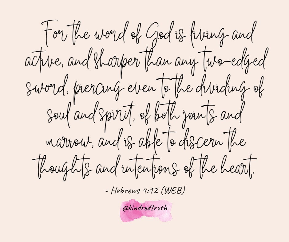 kindredtruth's tweet image. Let&apos;s dive into the Word together! What scripture verse has been speaking to you lately? Share it in the comments below and let&apos;s encourage one another on this journey of faith! 📖💫 

#WordOfLife #ScriptureReflections