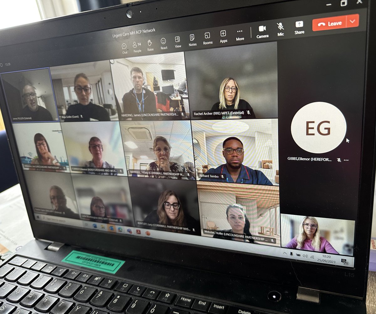 Chlo_Parkin's tweet photo. Great Advanced Practice Mental Health - Urgent Care Pathway (HTT, Psych Liaison, IRS) Network meeting today. Really inspiring discussions facilitated by James & @JoeWilko16 #APMHNetwork @holliew93884806 @barber_nurse @lu_stars1988 @HilaryMansell2 https://t.co/ecvJQlycUG