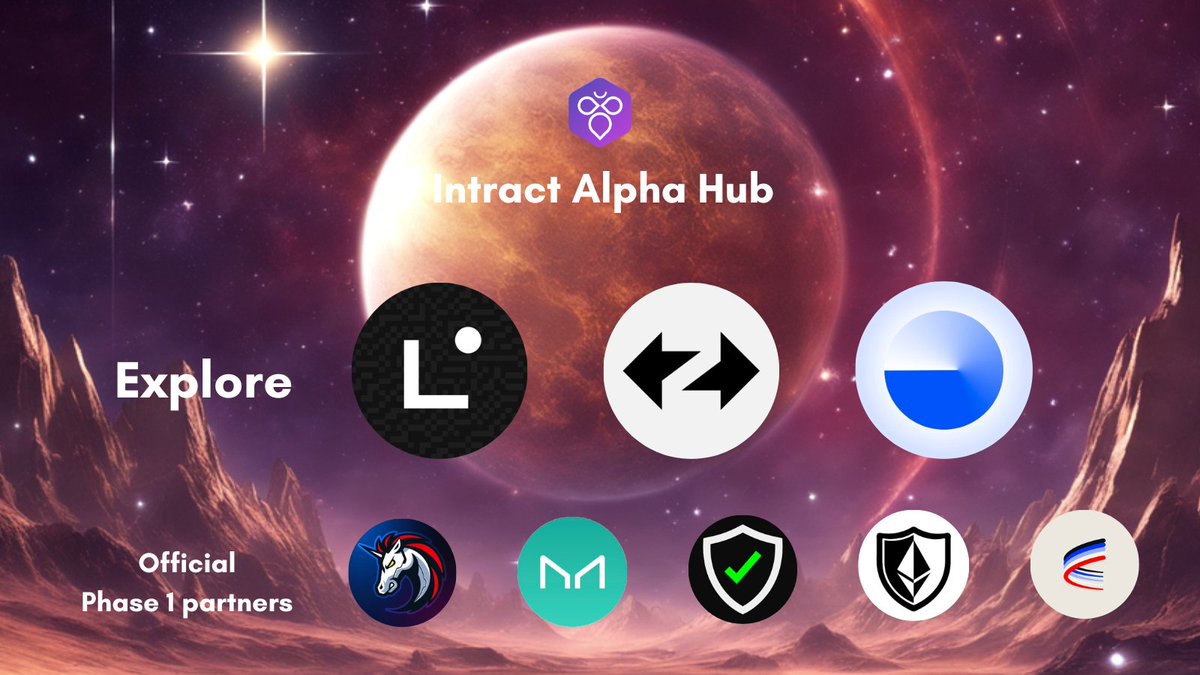 The Hunt for Alpha begins! ⚔️

Announcing the launch of #AlphaHub 🚀

Your go-to platform to collect Alpha, Explore trending projects &amp; Mint free POAP NFTs

1st Week: Dive into Phase 1 as we roll out 3 killer narratives
- @BuildonBase ⚾
- Wallet Safety 🦺
- DeFi Foundations 🏦