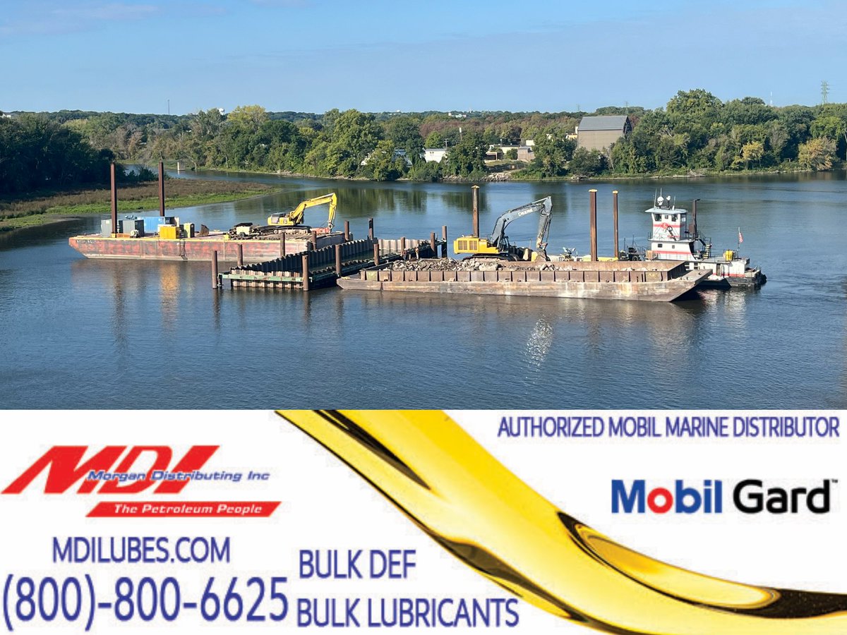 MDILUBES's tweet photo. Interested in adding Mobil Marine Lubricants to your fleets product mix? Ask how MDI can help service your operation along the intercoastal waterways! #WhatWeDo #MobilMarine https://t.co/sQM2Zd3hdG