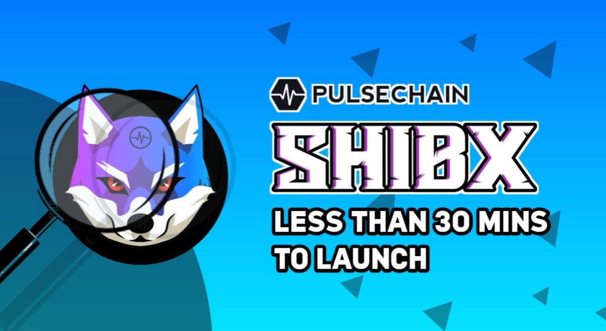 shibxpulsechain's tweet photo. Don't miss ShibX launch less than 30 mins!!!!!

We will launch on pulsex (pulsechain)
join now https://t.co/aGrIIjggTf

#pulsechain #pulsegems #pulsechainmoon #MOONSHOT https://t.co/do3uqqad9s