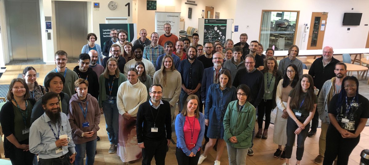 aaron_r_j's tweet photo. Brilliant afternoon of talks with Exeter Sequencing Facility @LSI_Exeter and @nanopore @ExeterMed @UniofExeter @UoEBiosciences

Thanks to all who participated…exciting times #sequencing #epigenenomics #transcriptomes #genomes https://t.co/H2s3k9jupG