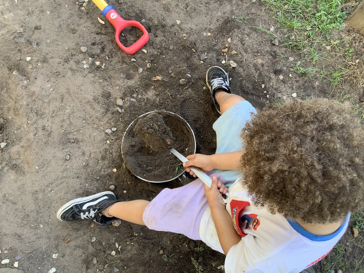 Making the most of the sun! I wonder what is cooking…