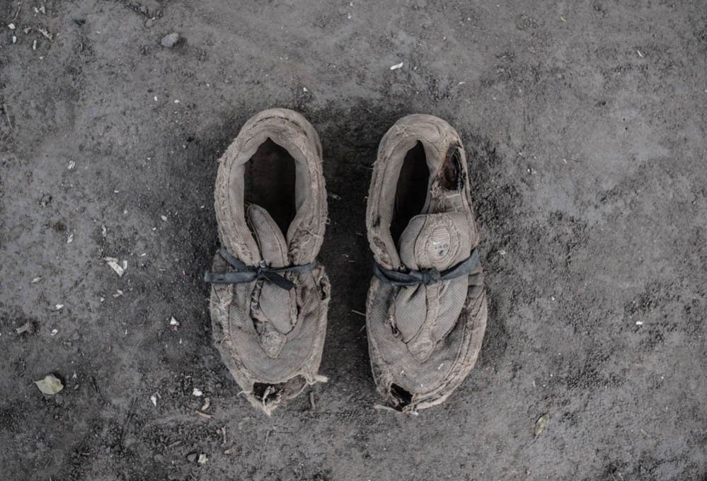 «Molti di loro arrivano con le scarpe»