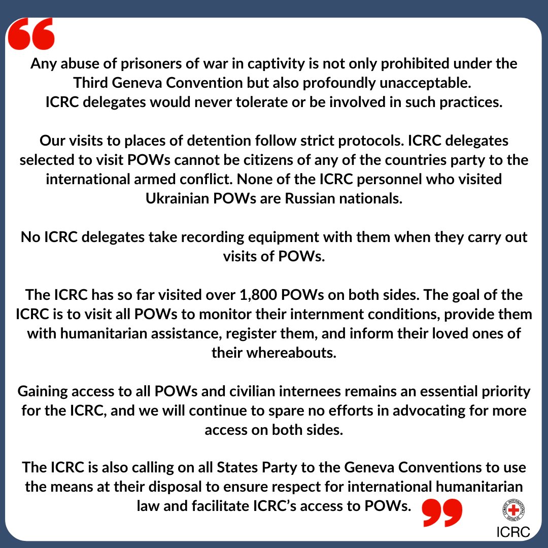 ICRC Ukraine tweet media