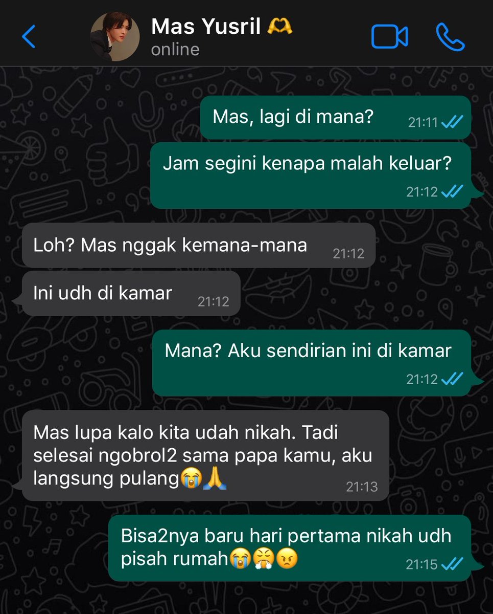 #dailyYupi;gagal malam pertama
—yuta few tweets au