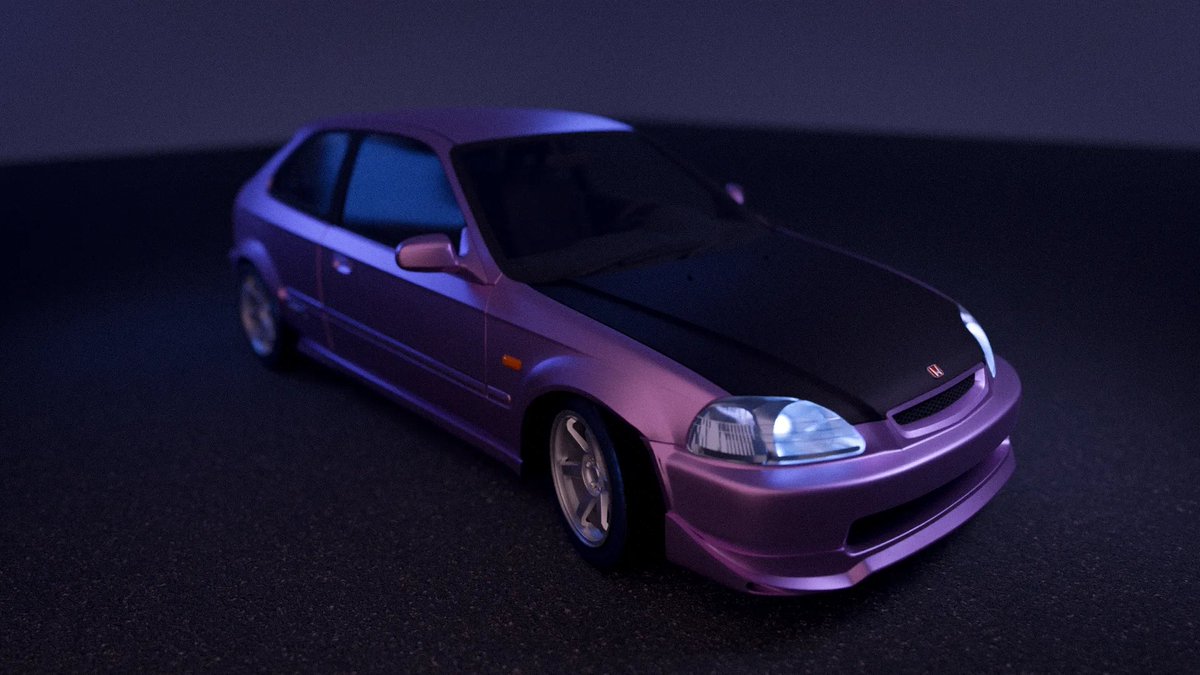 Pigmeat7's tweet photo. when you got no money for project car so you just render your dream car 🥲 https://t.co/Xa2juyJ5GN