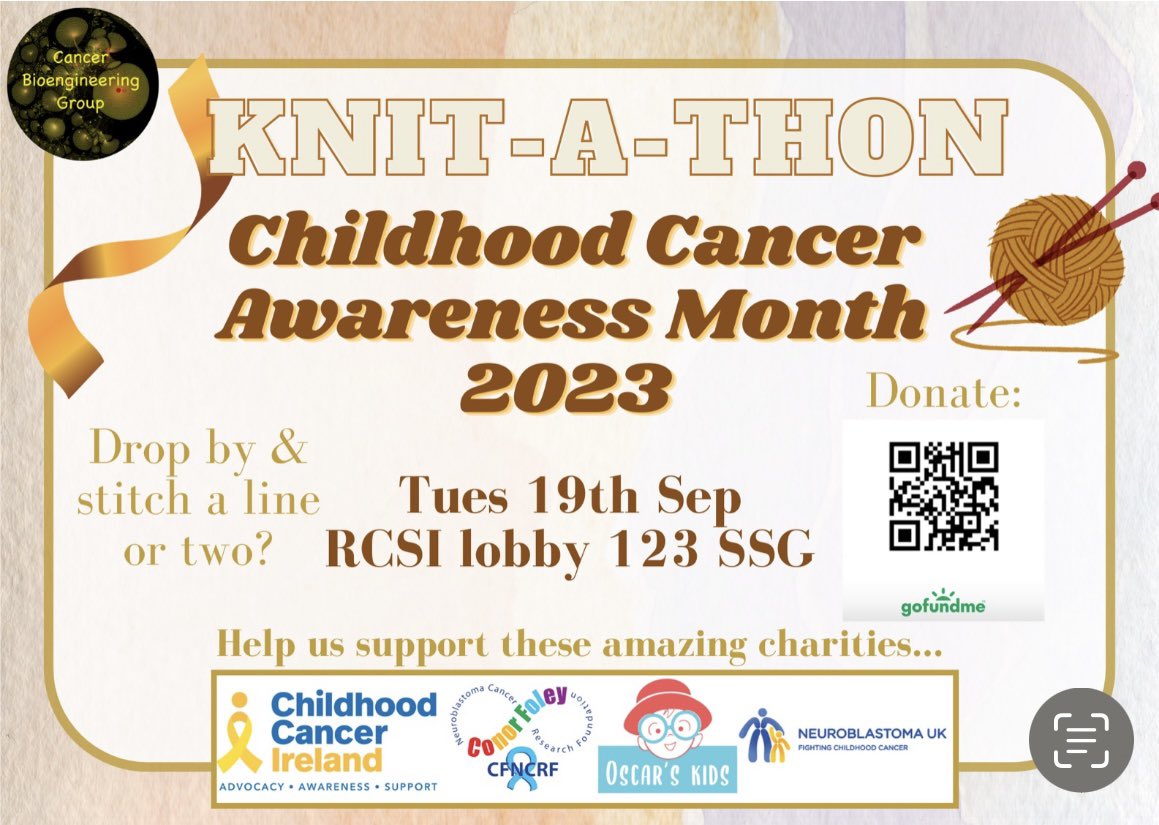Our fundraiser is still open but just for this week! Help us raise funds and awareness for #ChildhoodCancer💛

Go fund me 👉🏼 gofund.me/9ffb4b9e