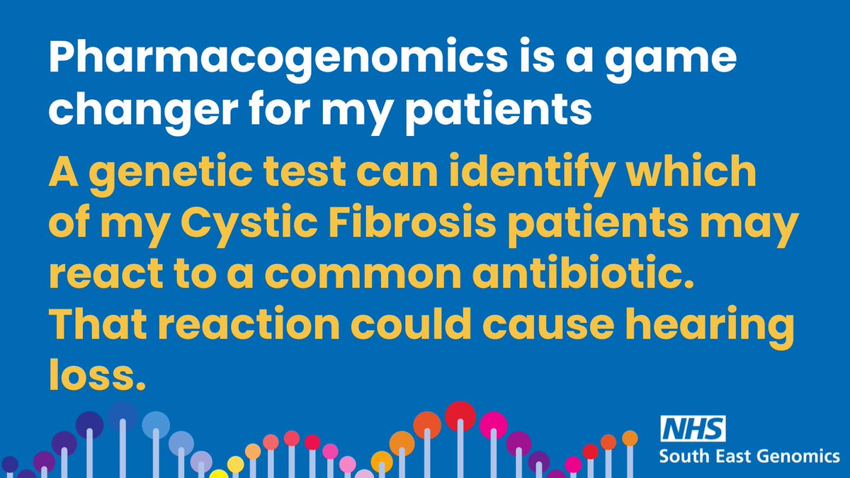Christian is a #pharmacist. He can do a #genetic test for children with cystic fibrosis. That test means he can prescribe antibiotics with confidence. It's another example of how #genomics is changing the way #pharmacists work. 🧬👉bit.ly/48tHIP5 #WorldPharmacistsDay