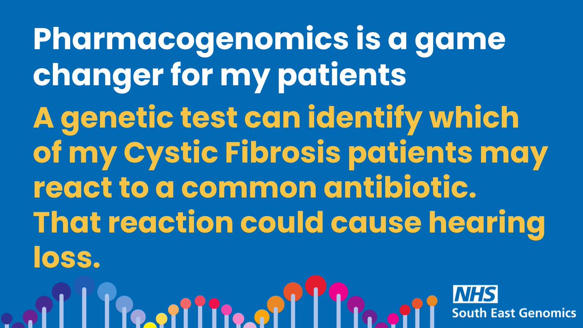 Christian is a #pharmacist. He can do a #genetic test for children with cystic fibrosis. That test means he can prescribe antibiotics with confidence.

It's another example of how #genomics is changing the way #pharmacists work.

🧬👉bit.ly/48tHIP5

#WorldPharmacistsDay