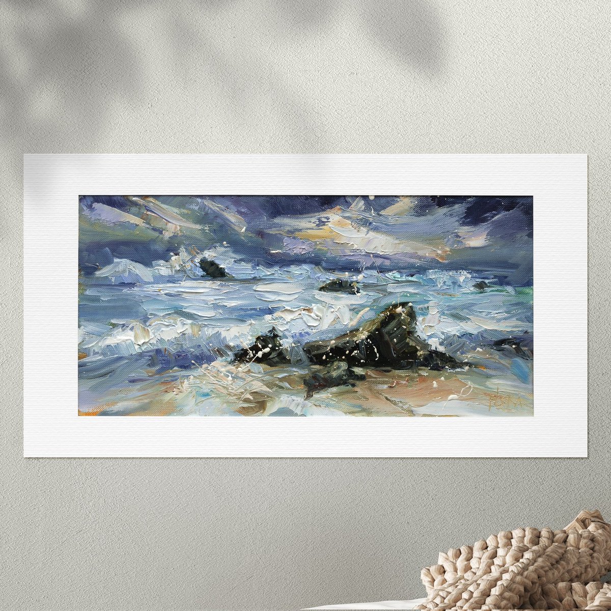 Stormy Seascape Oil Painting, Ocean Waves And Clouds Artwork, Textured Impasto Panoramic Wall Decor, Original Coastal Surf Art Hanging
inkrabbitdesigns.etsy.com/listing/157328…
#oilpainting #stormy #thunderstorm #waves #surf #breakingwaves #naturelovers #landscape #seascape #textured #impasto