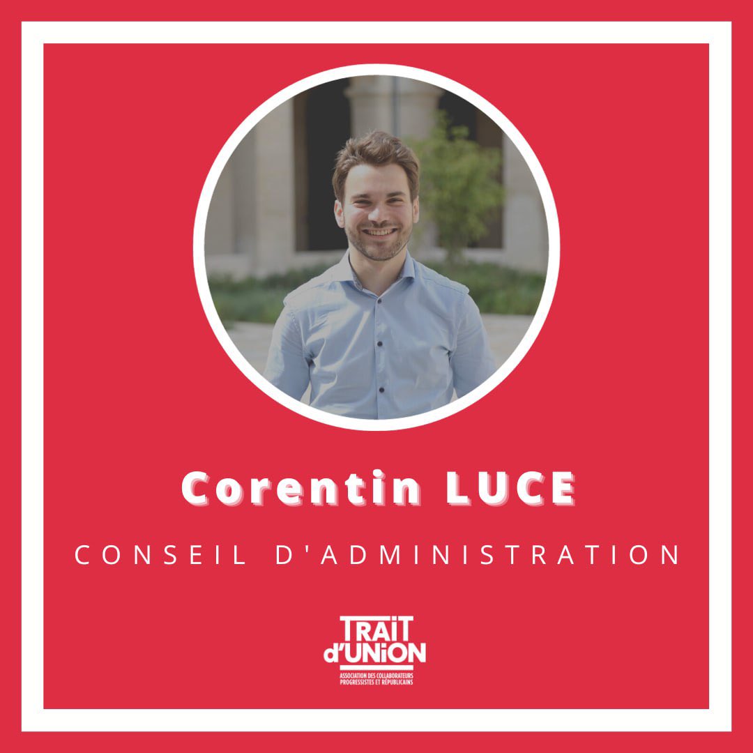 TraitUnion_ACPR's tweet photo. Chaque lundi, Trait d'Union a le plaisir de vous présenter un membre de l’équipe, un visage de l’association.

@LuceCorentin est membre du Conseil d'administration ! 

💡 Pour en savoir plus, n'hésitez pas à vous rendre sur sa page :
https://t.co/XpwanRsdpe https://t.co/ld239elb8P