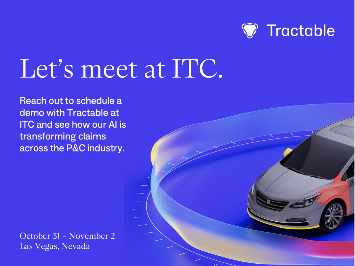 Headed to Las Vegas next month for #ITC2023? Let's connect! 

Use this link to get in touch with us and set up some time to see our AI action: hubs.la/Q0233HVq0