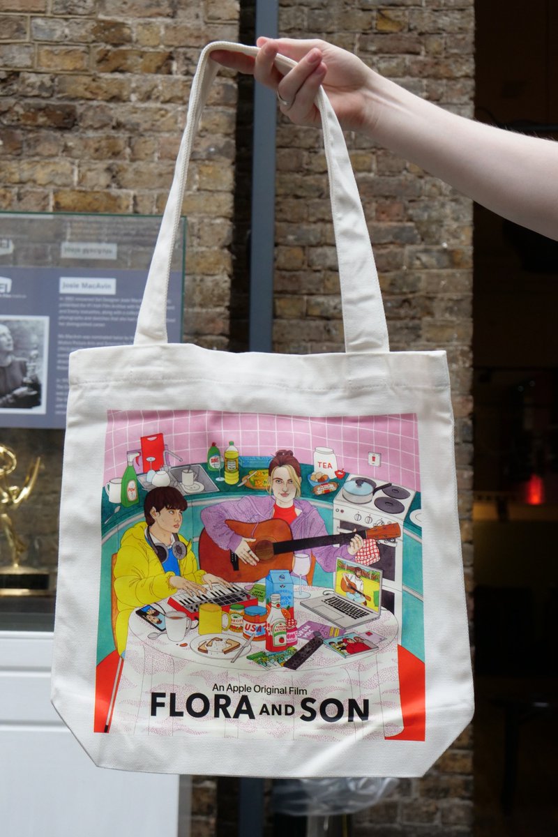 Who doesn't love a good tote? 😍 Be one of the first fifty customers to buy a ticket to any screening of FLORA AND SON this week to collect a free tote bag at our box office! Have you got your tickets yet? 🎟✨ - ifi.ie/film/flora-and…