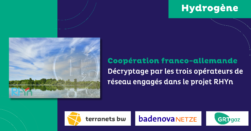 natrangroupe's tweet photo. Entre France et Allemagne, #RHYn sera l’un des premiers réseaux de transport d’#hydrogène bas-carbone transfrontaliers à voir le jour en #Europe, à l’horizon 2028. 

Décryptage par les trois opérateurs de réseau engagés dans le projet : #GRTgaz, #TerranetsBW et #badenovaNETZE 👇