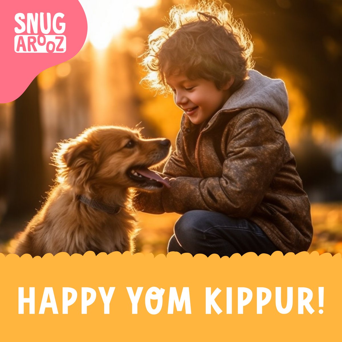 snugarooz's tweet photo. Happy Yom Kippur! 💚From our family to yours! Have a wonderful day everybody! 🐾 https://t.co/4ioLWVryvM