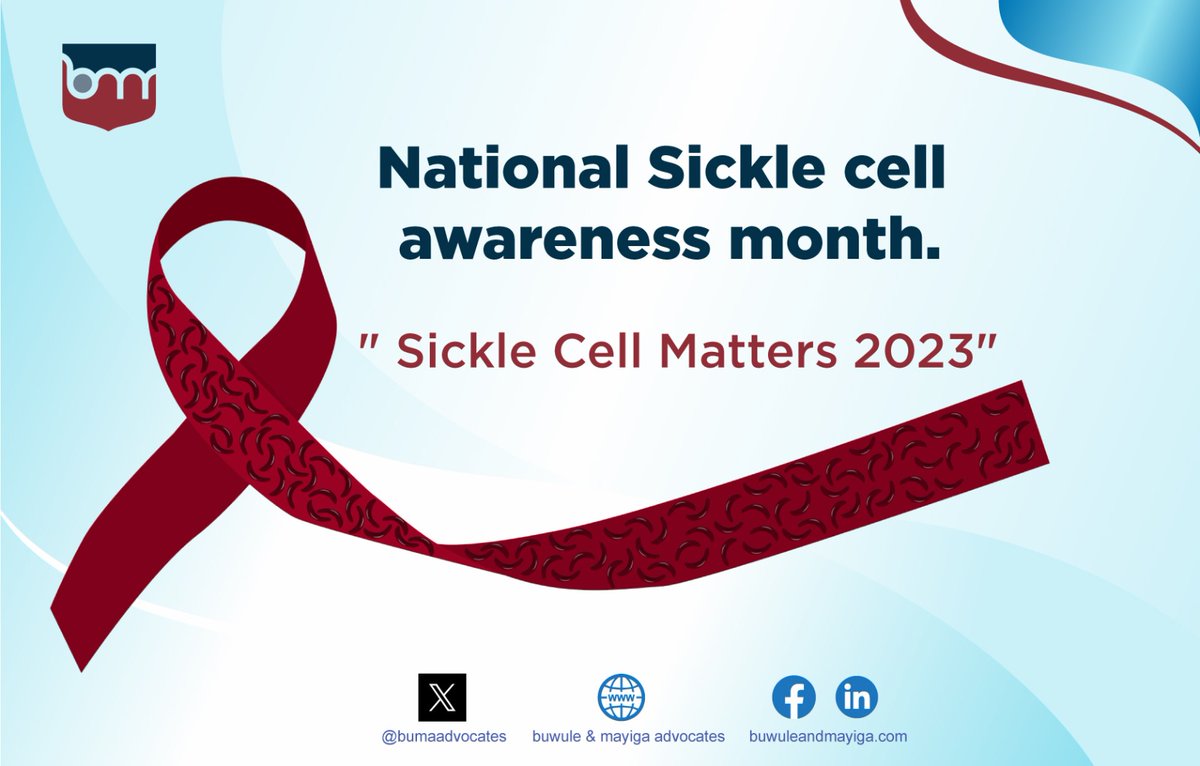 We stand in solidarity with those suffering from sickle cells and wish to share valuable information and statistics that we trust will open our minds further in respect to possible prevention and counter measures. sicklecelldisease.org/wp-content/upl…
#SickleCellAwarenessMonth #healthcare