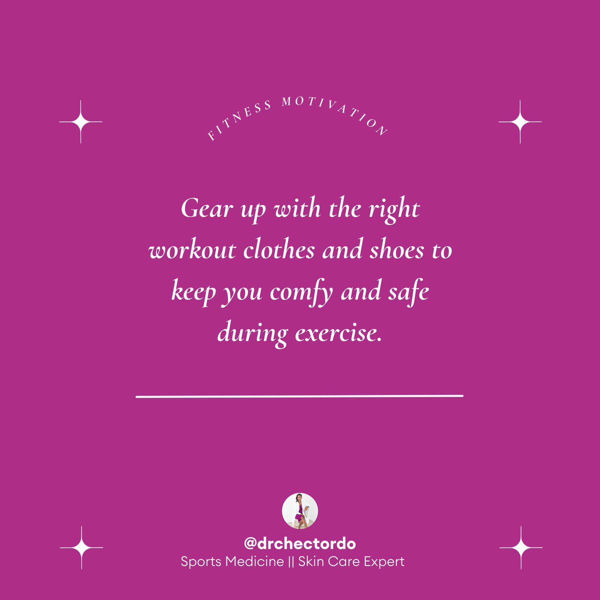 DrCHectorDO's tweet photo. Ready to crush your fitness goals? It all starts with the right outfit! 🚀

Investing in quality workout clothes and shoes isn't just about looking good; it's about performing your best and staying safe while you exercise💪

#WorkoutGear #FitnessJourney #FitLife #GymFashion https://t.co/Xgt3ZjTgCx