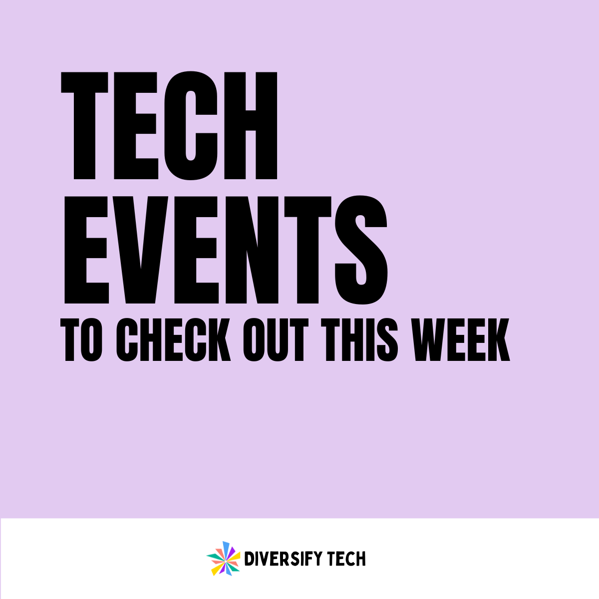 Hello! Here are some tech events to check out this week including events like

✨ RedwoodJS Conf 2023
📊 Health Data Analytics with KNIME
🤝 BlackTIDES Connect & Networking Strategies 

Details are in the thread below 👇🏾

#DiversifyTech #BlackTechTwitter #WomenInTech