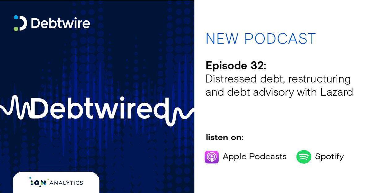 Debtwire's @Jou Yu speaks with with Lazard's Sam Whittaker and Tom Howard. They talk about a number of wide-ranging topics on distressed debt and restructuring. on.iongroup.com/3LzA4J8