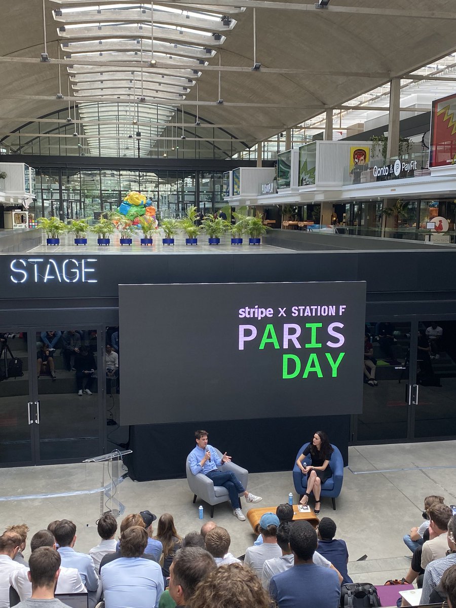 gr1b's tweet photo. Conversations can be slow and inefficient when interacting with AI. While you can perform thousands of operations with buttons, chats often limits you to just a few. 

The future of LLM interfaces at the Paris AI day hosted by @stripe x @joinstationf | @spolu https://t.co/095xXneIDQ