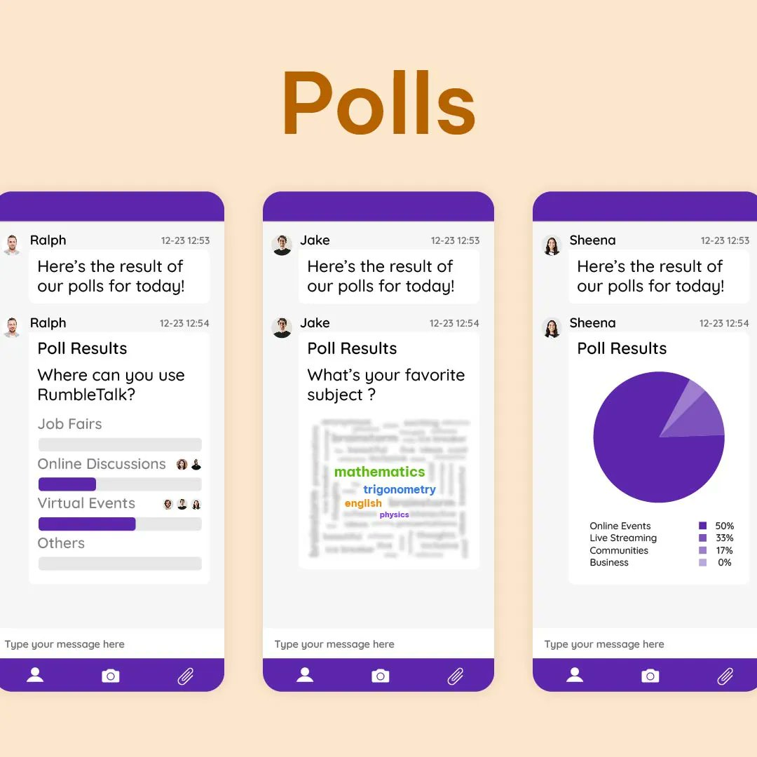 RumbleTalk's tweet image. The admin panel offers a wide range of features such as polls and customization to enhance your chat experience. Learn about the powerful tools available in the chat room by visiting rumbletalk.com/features/

#chatfeatures #groupchat #SaaS #wpplugin