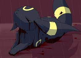 technoblade24's tweet photo. "the reader was walking home from work after a long day and you saw an Umbreon that was bleeding on the ground but was still alive" (what will you do) https://t.co/cAI5yDdJia
