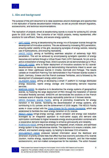 nesoi_energy's tweet photo. 📣 The White Paper on Replication!
Our partners have participated in creating the White Paper on replicating projects aimed at #decarbonising #islands. This work is the product of joining forces with other H2020 sister projects. 🔥
#h2020 #replication #whitepaper https://t.co/rK9OygFs9f