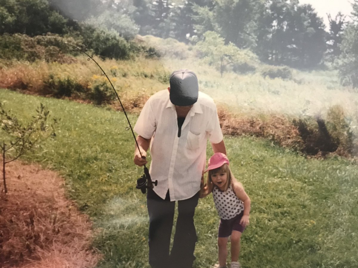 marcieculbert's tweet photo. I feel like my Grandpa was laughing from above while watching me try to fish last week 🤍
Or maybe he was rolling in his grave… I didn’t catch any fish and lost five worms instead 😅 #sorrygrandpa #notafisherman https://t.co/924NFIkZL0