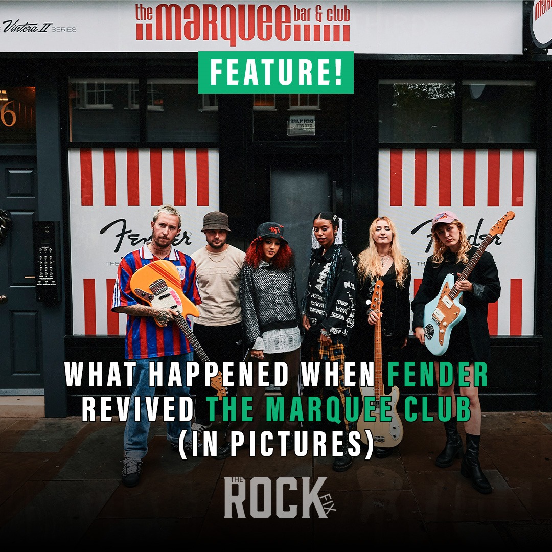 Last week Fender revived The Marquee Club for one night only to celebrate the launch of the Vintera II series. See what went down:

therockfix.com/feature/what-h…

#TheMarqueeClub #SoftPlay #NovaTwins #LambriniGirls #Fender #Guitar #BassGuitar #LiveMusic #Concert #Punk #Rock #VinteraII