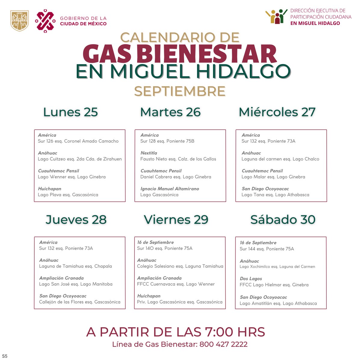 PCMHCDMX's tweet photo. Estos son los calendarios de esta semana y entérate de todo lo que el @GobCDMX ofrece para ti y tu familia 

🎡 #FeriadelBienestar 
🩺 Jornada de Salud
🕊️ Mesa para la construcción de la Paz
⛽️ #GasBienestar

@Todos_Somos_PC https://t.co/ZoMja0eXZt