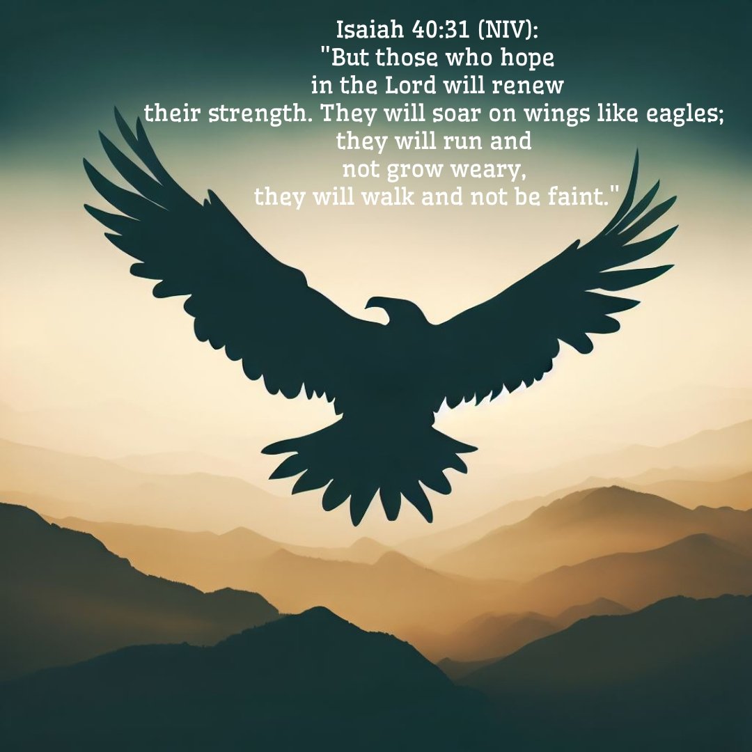 FaithVerseDaily's tweet photo. Dear Lord, in times of weakness, help us find strength in You. May we soar on wings like eagles, run without weariness, and walk without fainting. 🙏 #Faith #Strength #TrustInGod  #FaithVerseDaily https://t.co/f0D79aP4p7