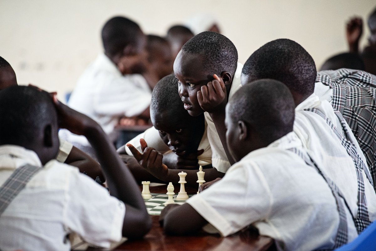 FIDE_chess's tweet image. “In FIDE, we really believe that chess is more than a game; it is a tool to improve the social environment for millions of people…” It makes people feel more confident, helps them make friends, and teaches important life skills. #ChessForProtection
The Chess for Protection…