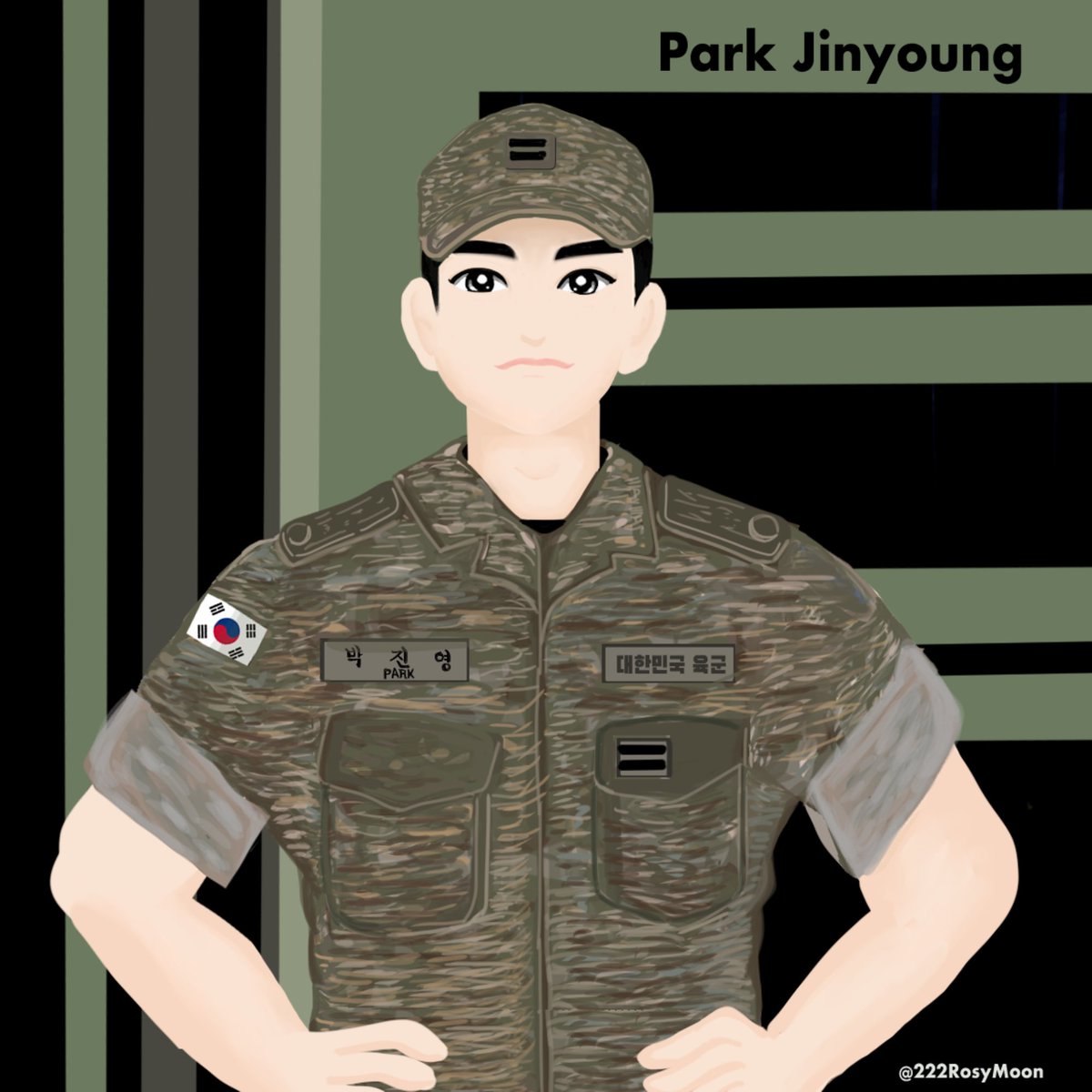 222Rosymoon's tweet photo. #イラスト #ジニョン　No.64
キャップ🧢良き💚
イベント楽しみ💚
#박진영　#jinyoung  
@JINYOUNG 
#illustration https://t.co/F3NDnAOJcL