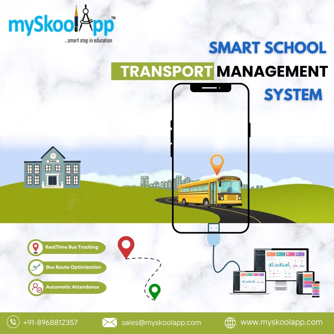 myskool_app's tweet image. By automating with #mySchoolApp, make whole school transport more secure and safe. Manage buses routes, stops, timings, students &amp;amp; fees.
Book Your Free Demo Now.....
.
.
.
#erpsoftware #schoolerp #erpschoolsoftware #smartschool #schoolmanagement #school #education #schoolsoftware