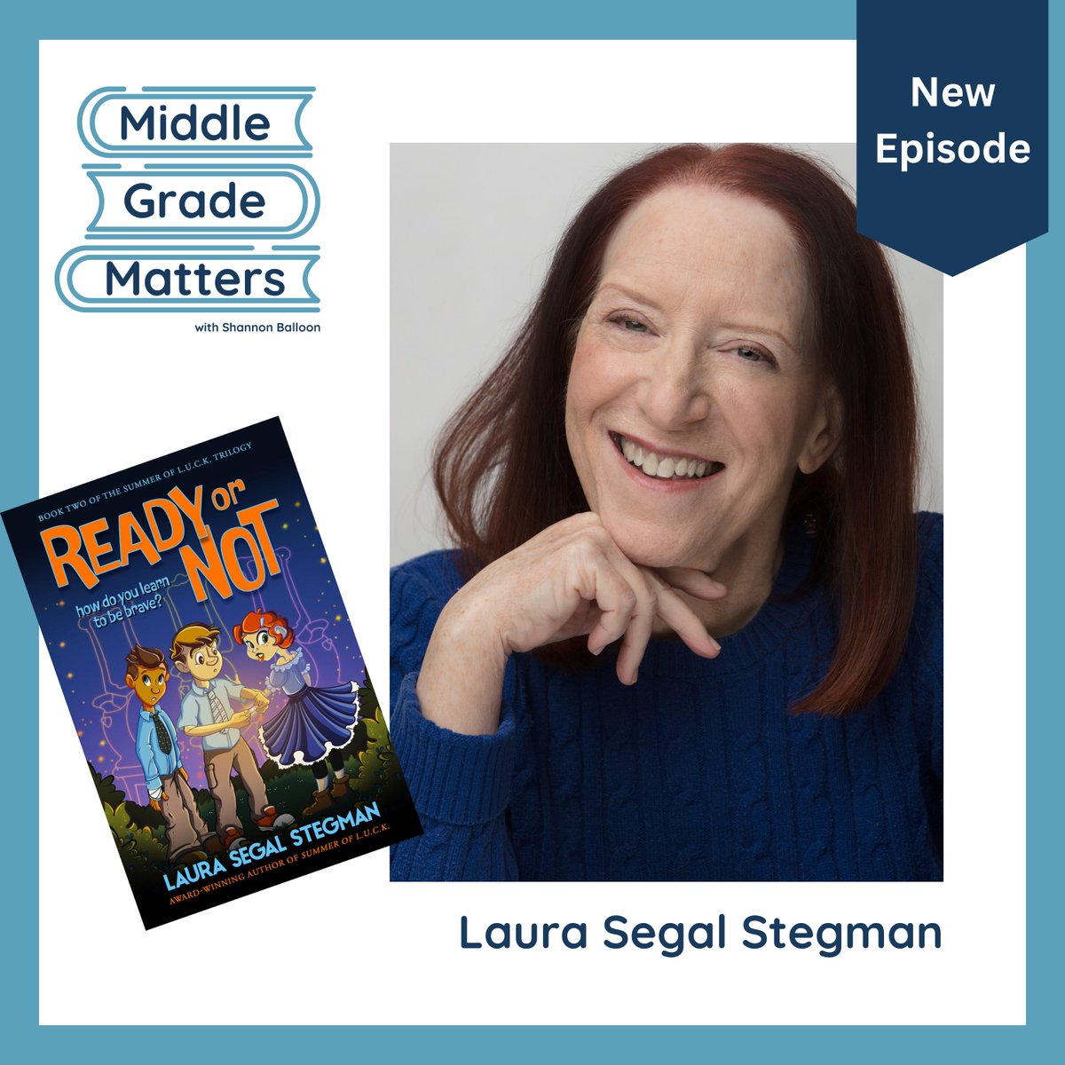 Two more episodes dropped today! Listen on Apple Podcasts, Spotify, or wherever you get your podcasts! (Links in bio) @LauraStegman

#middlegradematterspodcast #middlegrade #middlegradewriters #middlegradereaders