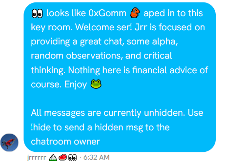 Brown1Chad's tweet photo. New features for the bot
You can now configure your own welcome messages and use !wojak commands https://t.co/UUgWRaHIek