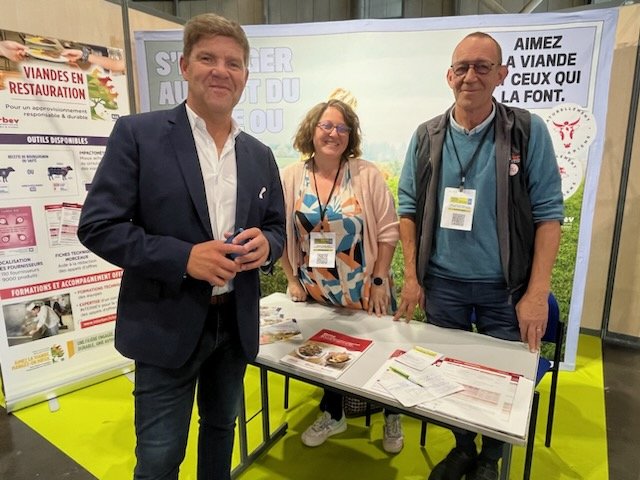 3 jours pour rencontrer les professionnels de l'hôtellerie, de la restauration et des métiers de l’alimentation sur le <a href="/HorestaHDF/">Salon Horesta Hauts-de-France</a>. L’occasion de les sensibiliser sur un approvisionnement responsable et durable en matière de #viande. <a href="/hautsdefrance/">Région Hauts-de-France</a> <a href="/rigaud_laurent/">Laurent Rigaud</a>