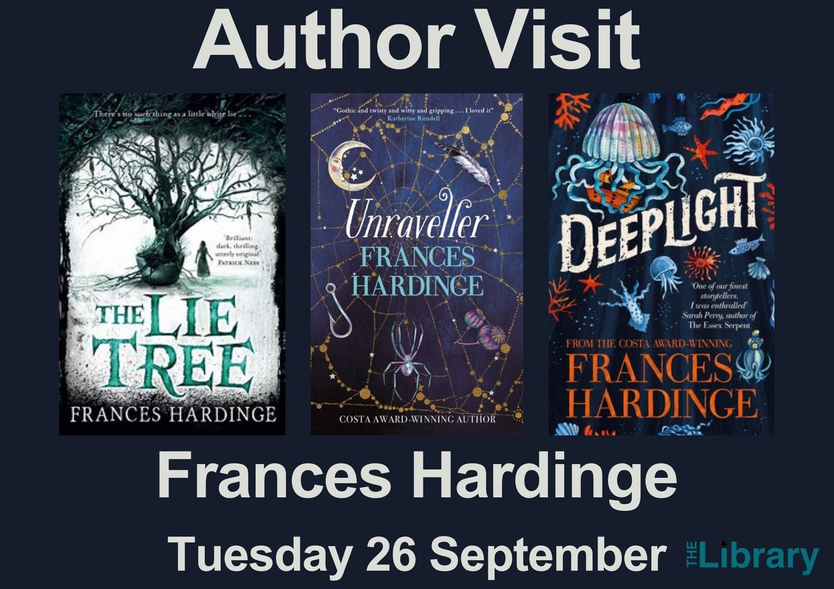 We can't wait to welcome Costa-award winning author <a href="/FrancesHardinge/">Frances Hardinge</a> to PGS tomorrow! Students - there's still time to enter our competition to win a signed copy of Unraveller - follow this link to enter forms.office.com/e/QqsFZqVqSb