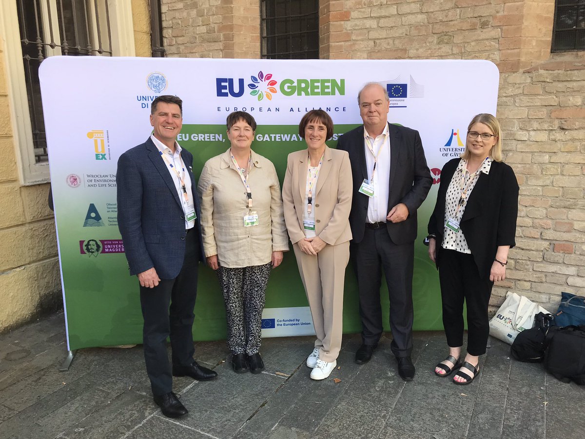 Rick Officer (@raofficer) on Twitter photo An historic day <a href="/unipr/">Università di Parma</a> as the <a href="/EUGREENalliance/">EU GREEN European Alliance</a> Rectors formally signed our European Universities Alliance consortium agreement. Together #EUGreen will progress #EuropeanHigherEducationStrategy driving #Diversity #Inclusion #SocialJustice and #SustainableFutures in our regions. An historic day <a href="/unipr/">Università di Parma</a> as the <a href="/EUGREENalliance/">EU GREEN European Alliance</a> Rectors formally signed our European Universities Alliance consortium agreement. Together #EUGreen will progress #EuropeanHigherEducationStrategy driving #Diversity #Inclusion #SocialJustice and #SustainableFutures in our regions.