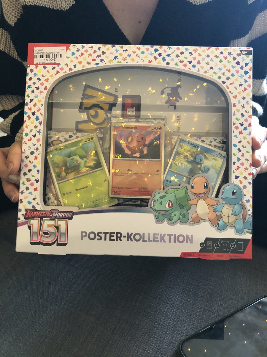 BACK AGAIN 🤌🏼🤌🏼

(aber nur TCG, kein PoGo)

#TCG #Pokemon #Pokemon151