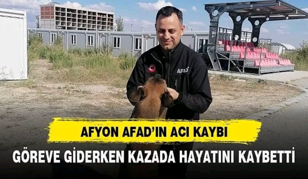 TurkiyeAfad's tweet photo. Afyonkarahisar Birlik müdürümüz Sn.Mustafa ESER Ankara’ya göreve giderken geçirdiği trafik kazası sonucu vefat etmiştir.Merhuma Allahtan rahmet kederli ailesine ve tüm AFAD camiasına sabır ve başsağlığı dileriz .

AFAD ÇALIŞANLARI PLATFORMU https://t.co/bUoSC37MAB