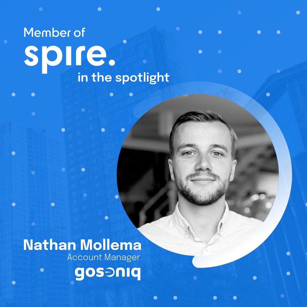 🔦 #MemberOfSpire Spotlight: Meet Nathan from #GoSoniq! As an Account Manager, he's a Salesforce whiz 🚀. "Synergy at Spire makes us #StrongerTogether," he says 🤝. Software Adoption challenges? Gosoniq's got solutions 🎯.  #GoSoniq #Spire #SalesforcePartner