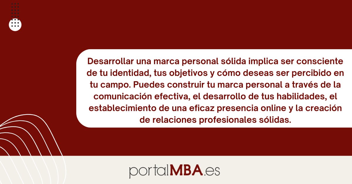 👉Tu MBA no solo es un título, es la plataforma perfecta para construir tu marca personal. 

¡Aprovecha esta oportunidad para desarrollar tus habilidades, ampliar tu red de contactos y destacar en tu sector!

#PortalMBA
