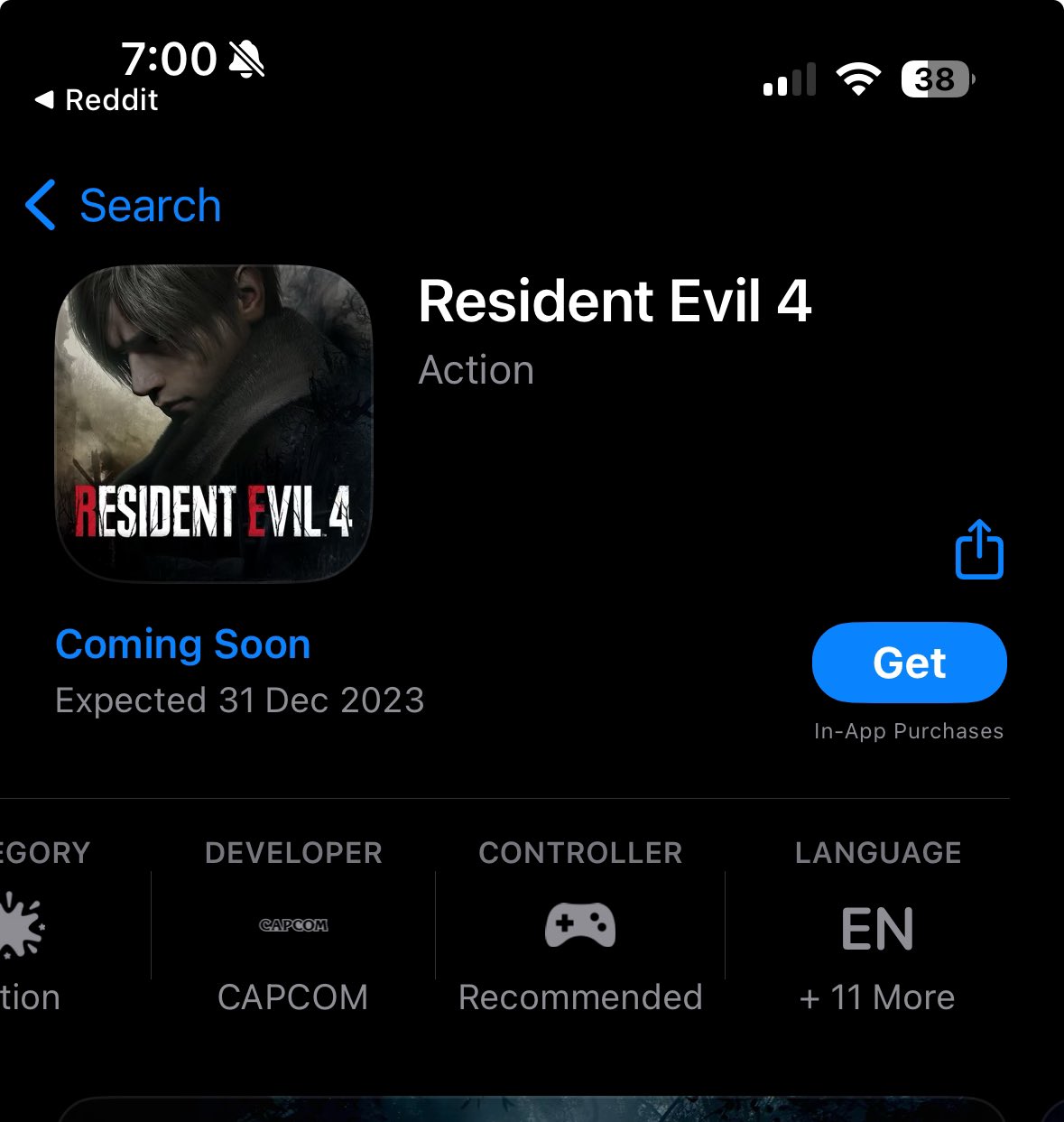 Resident Evil 4 en App Store
